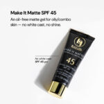 BGS Men SPF 30 key benefits – lightweight no white cast sunscreen for men with dark skin tones