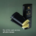 BGS Sun Ready Stick SPF 30 worn on deep to medium melanin-rich skin – no white cast stick sunscreen